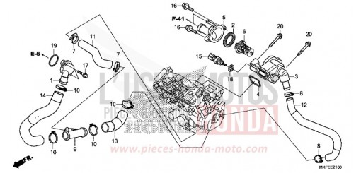FUEL INJECTOR CBR1000RAK de 2019